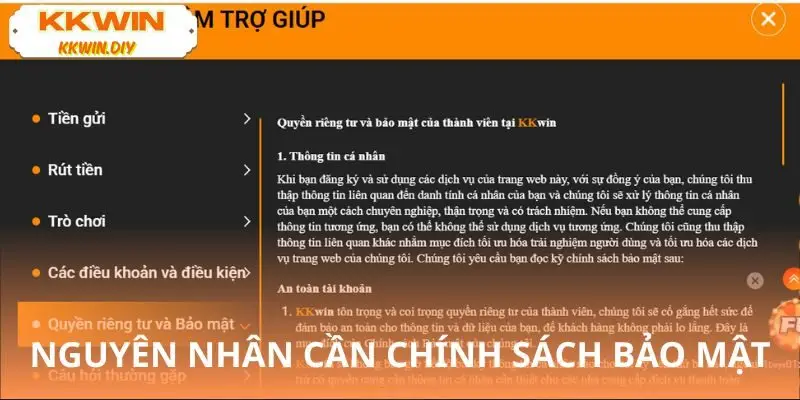 Lý do cần thu thập thông tin