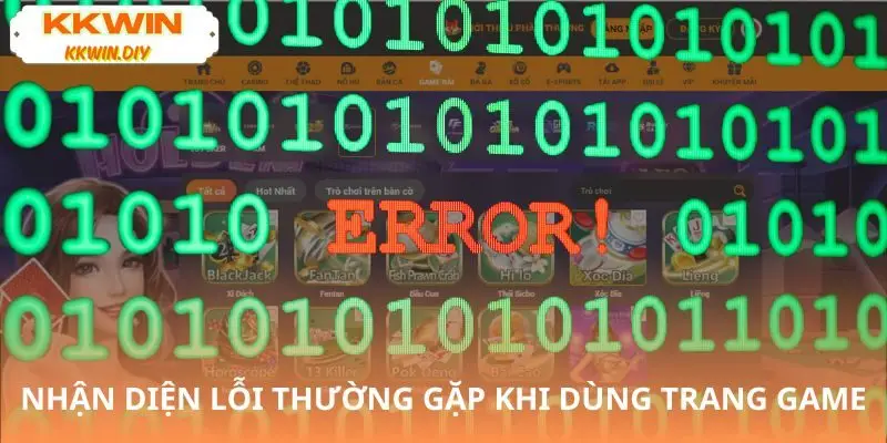 Xác định một số lỗi thường gặp KKWIN